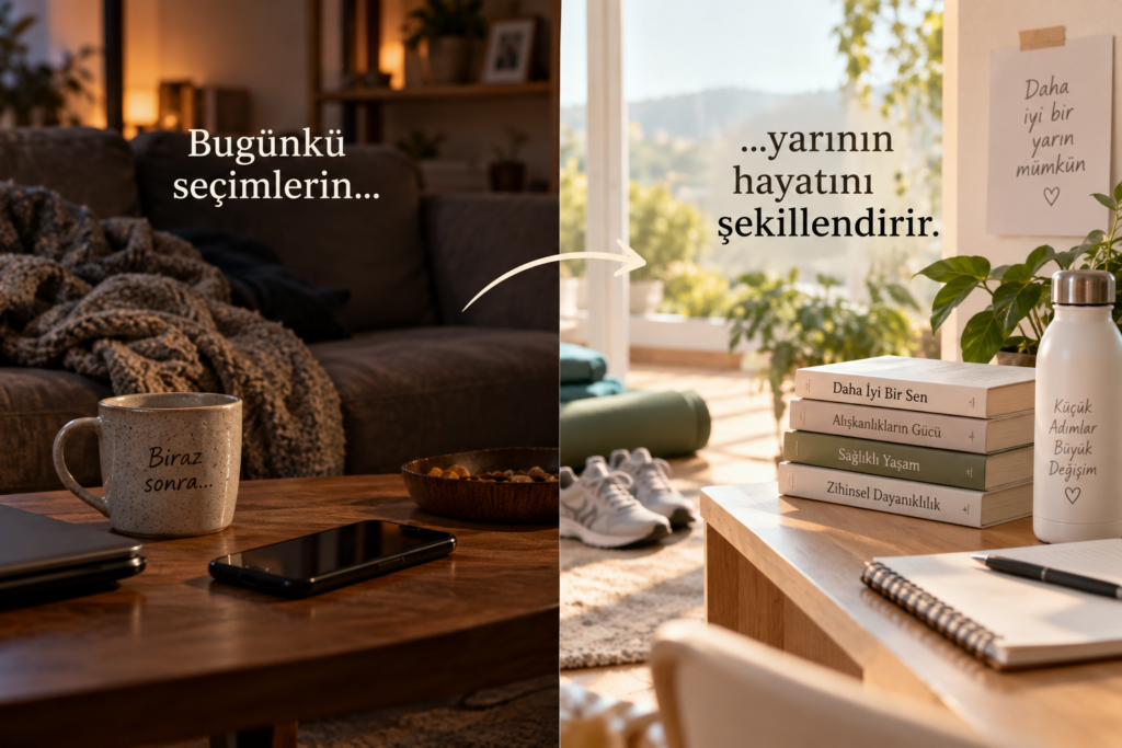 Günlük seçimlerin alışkanlıklara ve geleceğe etkisi