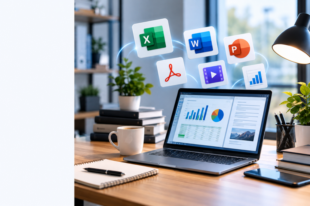 FileVar dijital hizmetler için Excel, Word, PDF ve raporlama çözümleri