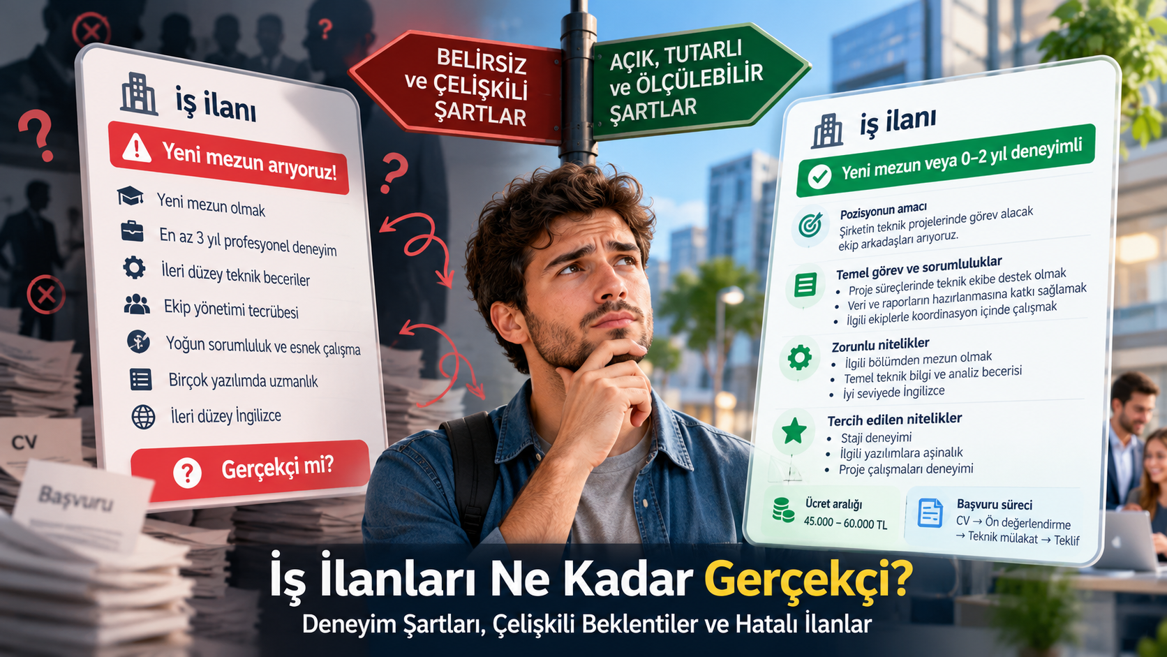 İş İlanları Ne Kadar Gerçekçi? Deneyim Şartları, Çelişkili Beklentiler ve Hatalı İlanlar