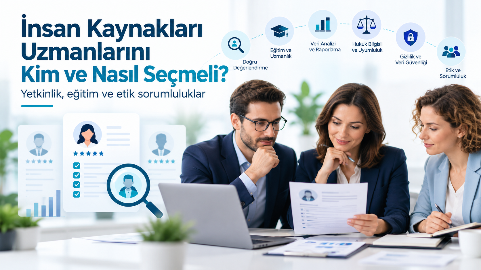 İnsan Kaynakları Uzmanlarını Kim ve Nasıl Seçmeli? Yetkinlik, Eğitim ve Etik Sorumluluklar