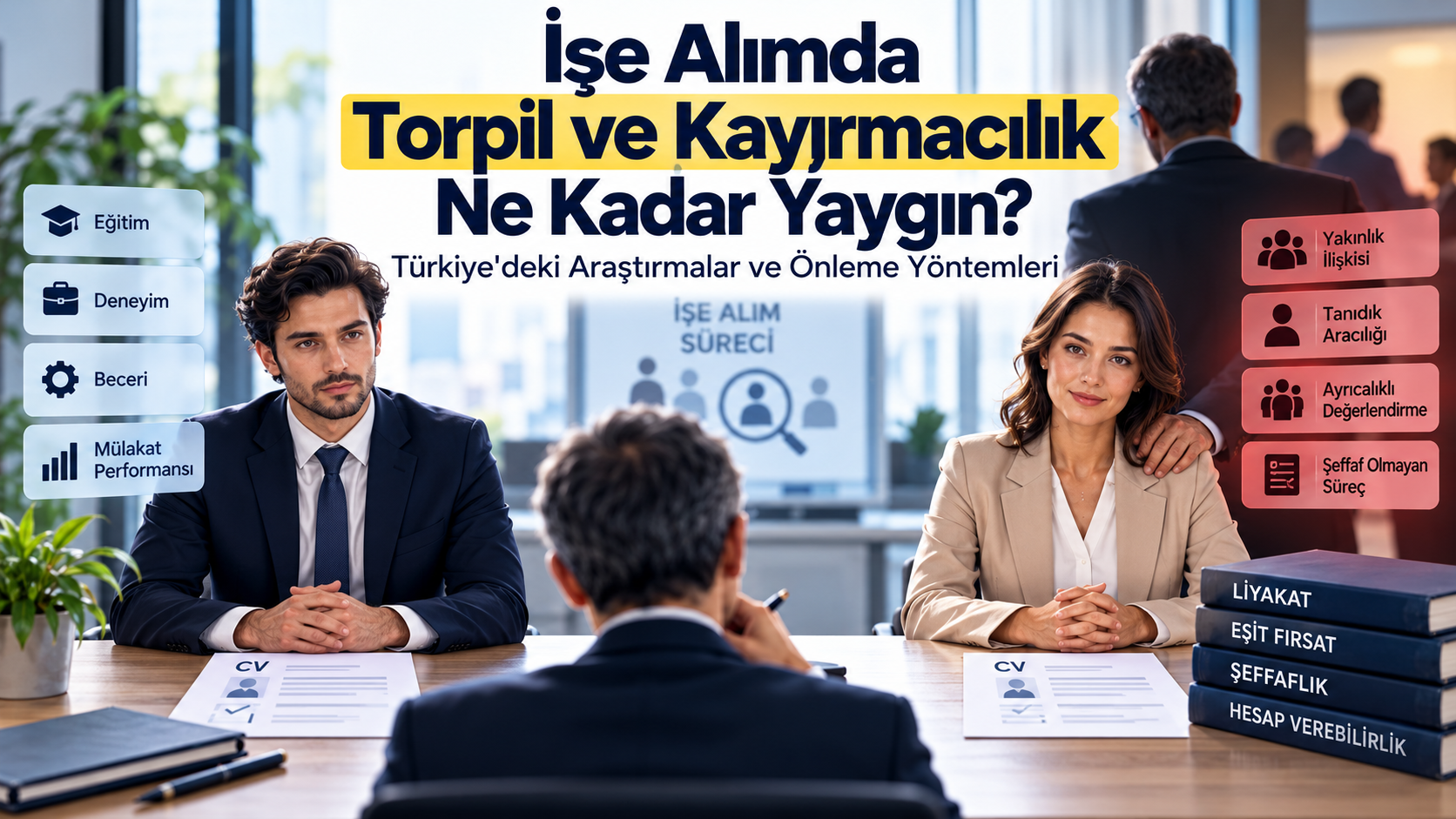 İşe Alımda Torpil ve Kayırmacılık Ne Kadar Yaygın? Türkiye’deki Araştırmalar ve Önleme Yöntemleri