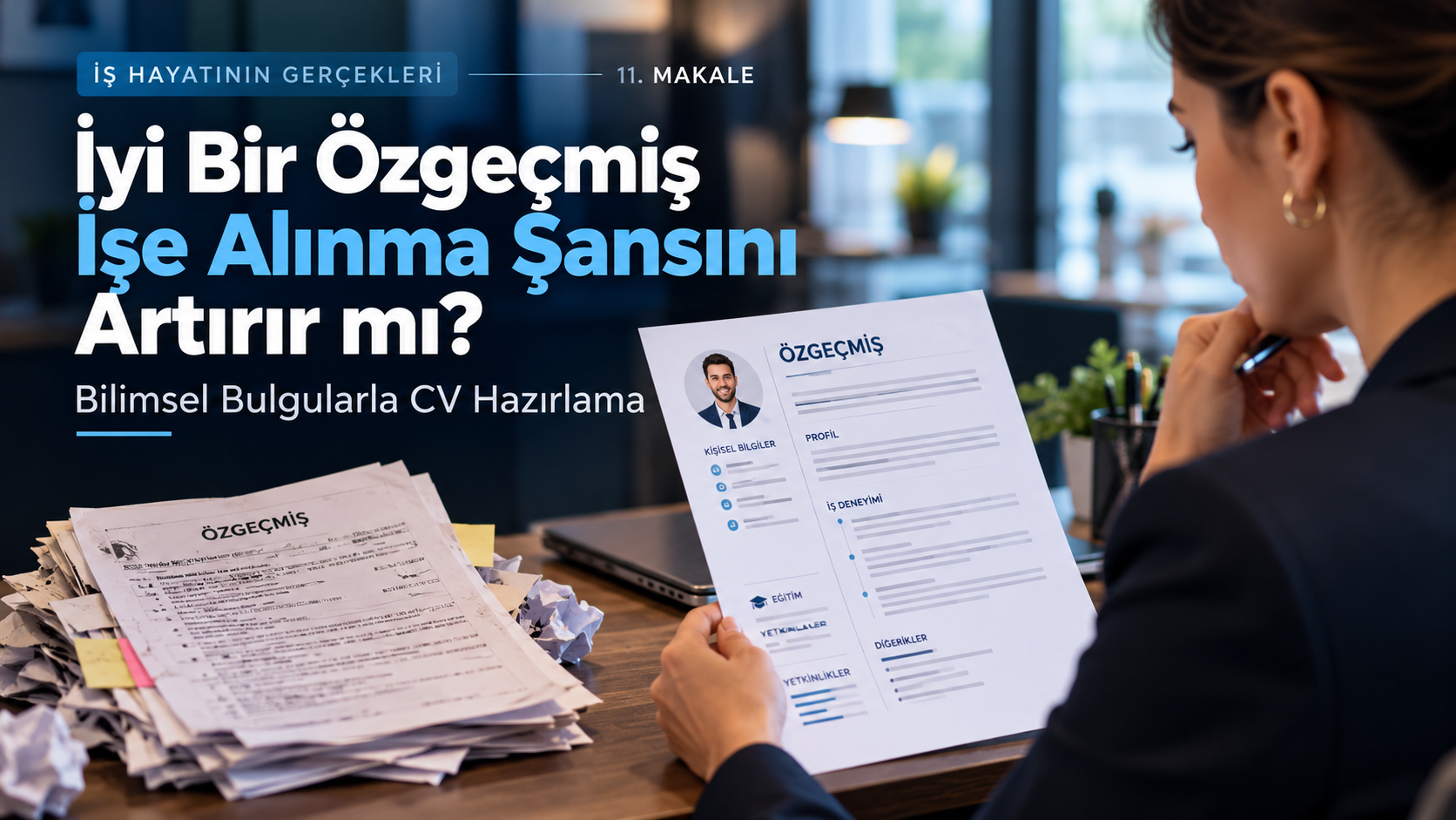 İyi Bir Özgeçmiş İşe Alınma Şansını Artırır mı? Bilimsel Bulgularla CV Hazırlama
